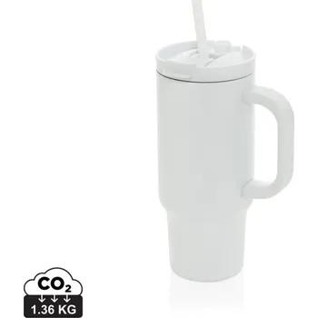 Termohrnek Cruiser RCS recyklovaný nepropustný kompaktní termohrnek - Bílá