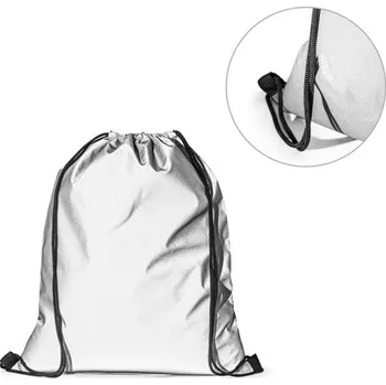 Městský batoh SYROS. Polyesterová reflexní taška (200 g/m²)