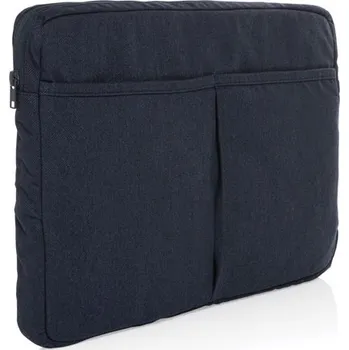 brašna na notebook Obal na 15,6" notebook Laluka z recykl. bavlny AWARE™ - Námořní Modř