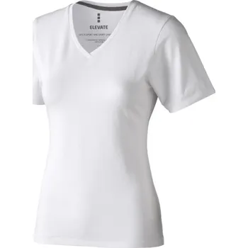 Dámské tričko Dámské triko Kawartha s krátkým rukávem, organická bavlna - Bílá / L