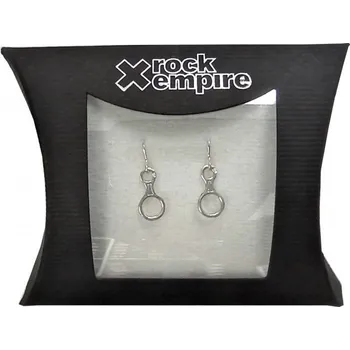 Náušnice Rock Empire Silver earrings Eight