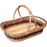 podnos s uchem velký 53x40x27cm lakovaný