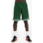 KIPSTA Basketbalové kraťasy oboustranné Short 500 pro dospělé S BÉŽOVÁ|ZELENÁ