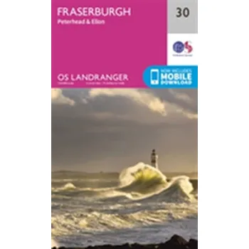 Encyklopedie Fraserburgh, Peterhead & Ellon - Ordnance Survey [EN] (2016, Skládaná mapa, Ordnance Survey)