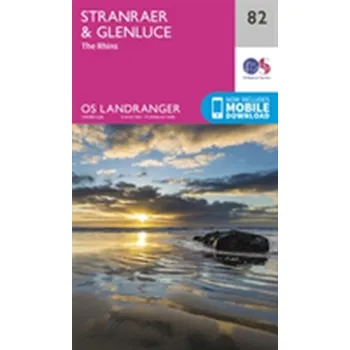 Encyklopedie Stranraer & Glenluce - Ordnance Survey [EN] (2016, Skládaná mapa, Ordnance Survey)