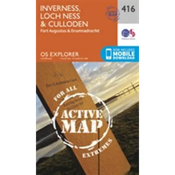 Encyklopedie Inverness, Loch Ness and Culloden - Ordnance Survey
