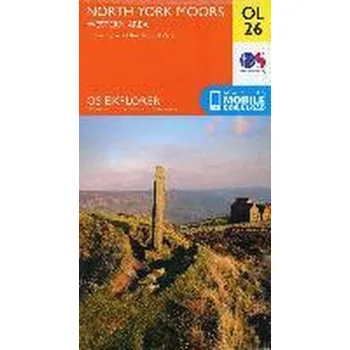 Encyklopedie North York Moors - Western Area - Ordnance Survey [EN] (2015, Skládaná mapa, Ordnance Survey)