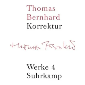 Korrektur - Thomas Bernhard