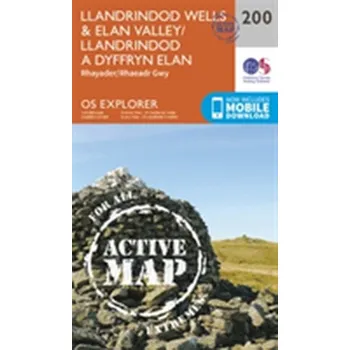 Encyklopedie Llandrindod Wells and Elan Valley, Rhayader - Ordnance Survey