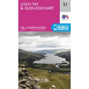Encyklopedie Loch Tay & Glen Dochart - Ordnance Survey [EN] (2016, Skládaná mapa, Ordnance Survey)
