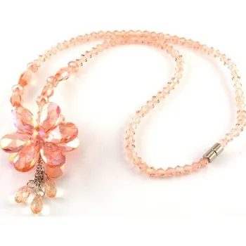 Náhrdelník Prosperk Náhrdelník květina Barva: Modrá