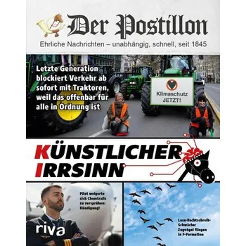 Komiks pro dospělé Der Postillon - Sichermann, Stefan [DE] (2024, Taschenbuch, riva Verlag)