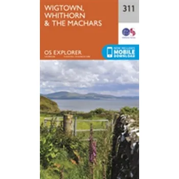 Encyklopedie Wigtown, Whithorn and the Machars - Ordnance Survey [EN] (2015, Skládaná mapa, Ordnance Survey)