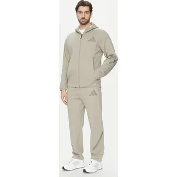 adidas Teplákové kalhoty Z.N.E. Open-Hem JC6716 Béžová Loose Fit M