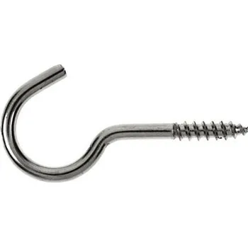 Vrut hák do dřeva s vrutem 25*2,6mm Zn 1220-025