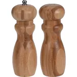 mlýnek na koření 16,4x5,3cm bambus sada 2díl.