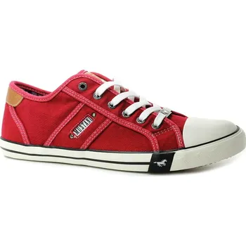 Pánské tenisky MUSTANG 4058-310-5 rot, pánské plátěnky vel.44