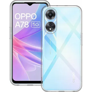 Pouzdro na mobilní telefon Zadní Kryt Hero Case pro Oppo A58, A78 5G bezbarvý
