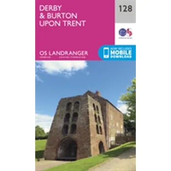 Encyklopedie Derby & Burton Upon Trent - Ordnance Survey [EN] (2016, Skládaná mapa, Ordnance Survey)