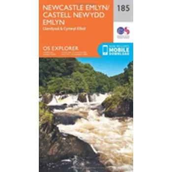 Encyklopedie Newcastle Emlyn, Llandysul and Cynwyl Elfed - Ordnance Survey [EN] (2015, Skládaná mapa, Ordnance Survey)
