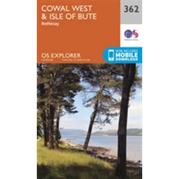 Encyklopedie Cowal West and Isle of Bute - Ordnance Survey [EN] (2015, Skládaná mapa, Ordnance Survey)