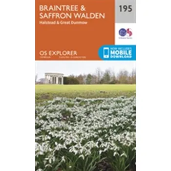 Encyklopedie Braintree and Saffron Walden - Ordnance Survey [EN] (2015, Skládaná mapa, Ordnance Survey)