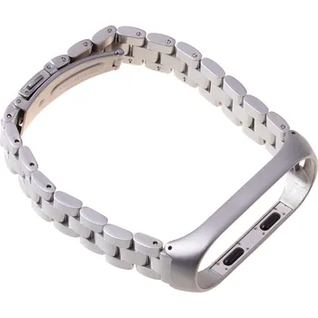 Fitness náramek Popruh na náramek Xiaomi Mi Band 3 / Xiaomi Mi Band 4 - stříbrný