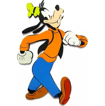 Samolepící dekorace Samolepky na zeď Mickey Mouse - Goofy
