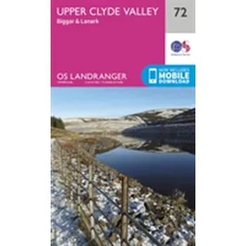 Encyklopedie Upper Clyde Valley, Biggar & Lanark - Ordnance Survey [EN] (2016, Skládaná mapa, Ordnance Survey)