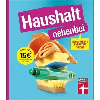 Haushalt nebenbei - Eigner, Christian [DE] (2023, Brožovaná, Stiftung Warentest)