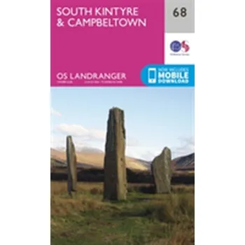 Encyklopedie South Kintyre & Campbeltown - Ordnance Survey [EN] (2016, Skládaná mapa, Ordnance Survey)