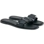 Calvin Klein Nazouváky Flat Slide W/Buckle - Lth HW0HW02490 Černá 37