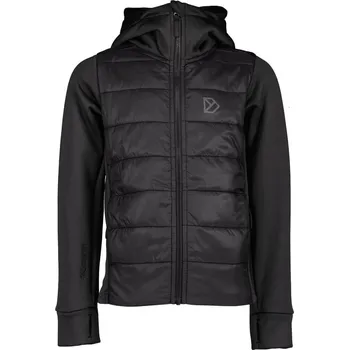 Chlapecká bunda Dětská hybridní bunda Didriksons Kapris FZ 2 Black 060 170