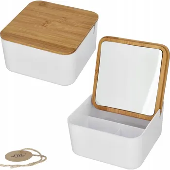 Šperkovnice Zrcadlo, šperkovnice a organizér na šperky z bambusu