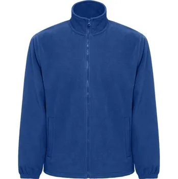 THC GAMA. Pánská fleecová bunda z polyesteru s vysokou hustotou - Královská Modrá / XXL