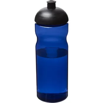 Sportovní láhev s kupolovitým víčkem H2O Eco 650 ml - Modrá / Černá