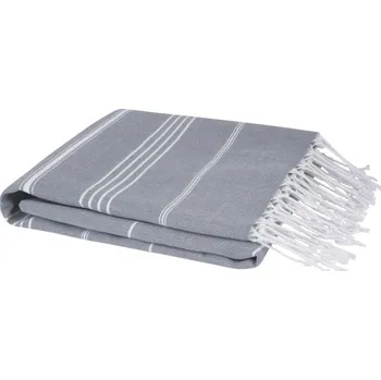 Ručník Anna 150 g/m² bavlněný ručník hammam 100 x 180 cm - Šedá