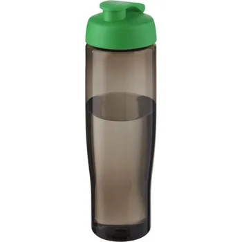 Láhev Sportovní lahev H2O Active® Eco Tempo o objemu 700 ml s odklápěcím víčkem - Zelená / Uhelná