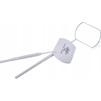 Kosmetické zrcátko Pomocné zrcátko Wonder Lashes pro prodlužování řas, 19 cm