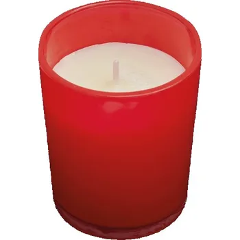 Svíčka Svíčka Ve Skle Sphere - Červená