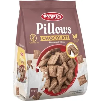 Polštářky čokoládové 275g Vepy bez lepku 5672