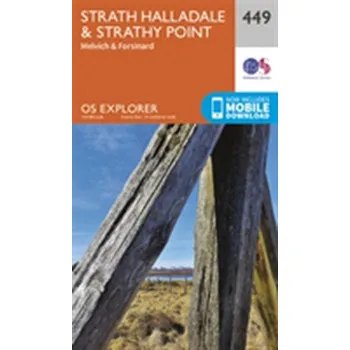 Encyklopedie Strath Halladale and Strathy Point - Ordnance Survey [EN] (2015, Skládaná mapa, Ordnance Survey)