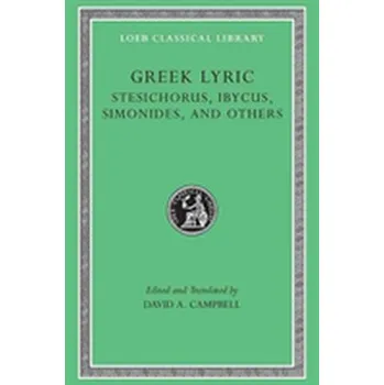 Greek Lyric [EN] (1991, Vázaná, Harvard University Press)