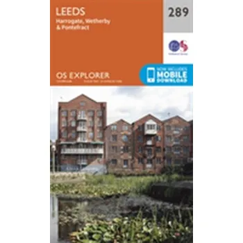 Encyklopedie Leeds - Ordnance Survey [EN] (2015, Skládaná mapa, Ordnance Survey)