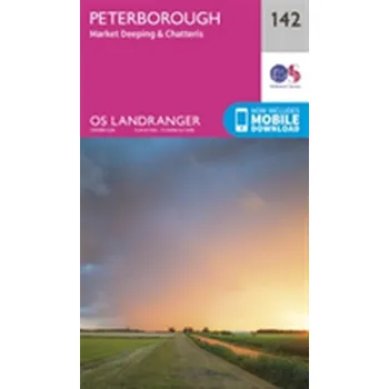 Encyklopedie Peterborough, Market Deeping & Chatteris - Ordnance Survey [EN] (2016, Skládaná mapa, Ordnance Survey)
