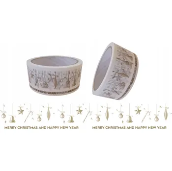 Lepicí páska Vánoční balicí páska "MERRY CHRISTMAS" 48x60 na dárky