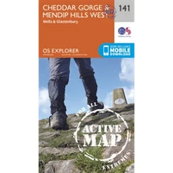 Encyklopedie Cheddar Gorge and Mendip Hills West - Ordnance Survey