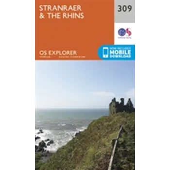 Encyklopedie Stranraer and the Rhins - Ordnance Survey [EN] (2015, Skládaná mapa, Ordnance Survey)