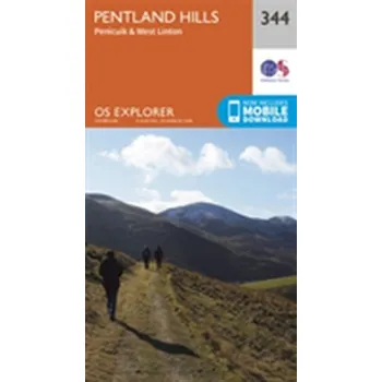 Encyklopedie Pentland Hills - Ordnance Survey [EN] (2015, Skládaná mapa, Ordnance Survey)
