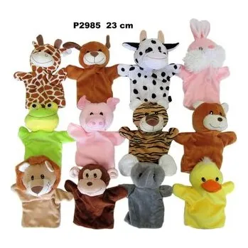 plyšák Pacynka zwierzaczek 23cm MIX